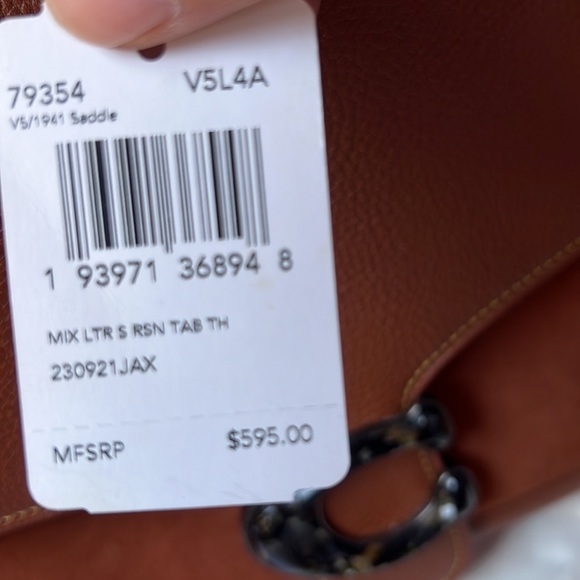 Authentic coach top handle bag - Picture 4 of 4